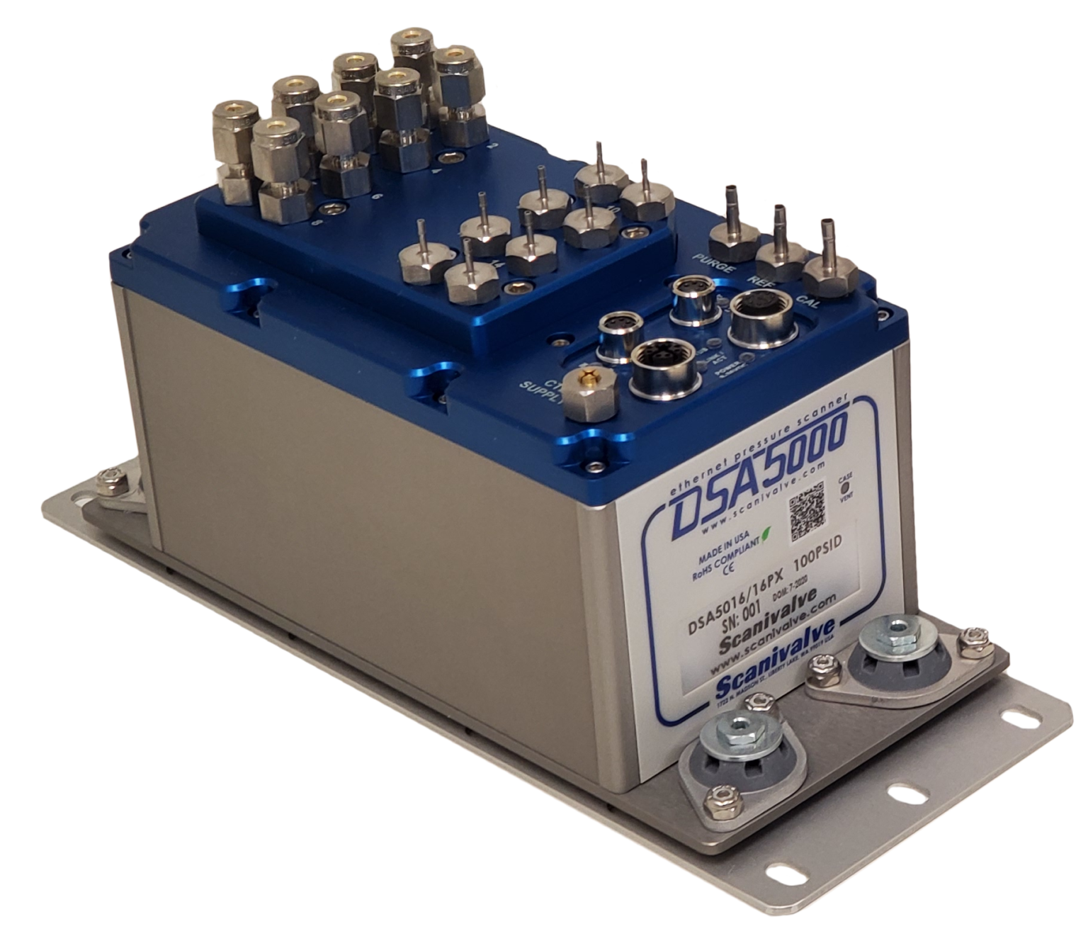 DSA5000 Ethernet Pressure Scanner - Scanivalve